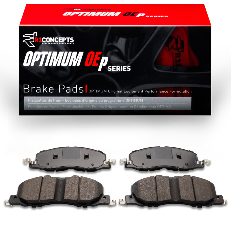 Ford Explorer Brake Pads - Front - R1 Concepts - Optimum OE - `20-`25
